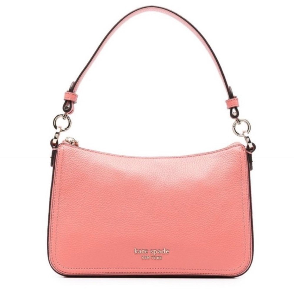 NWT Kate Spade HudsonCrossbody/Convertible Pebbled Leather Bag